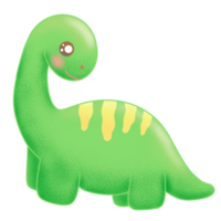 carino brontosauro dinosauro png
