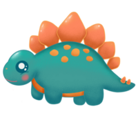 Cute Stegosaurus Dinosaur png