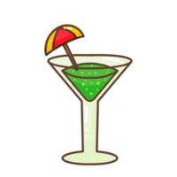 Lime Juice in Glass png