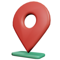 3d Pin Location Icon Illustration png