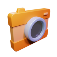 3d geven camera icoon illustratie png