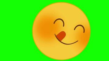 emoji smaskigt reaktion grön skärm fri ladda ner, grön skärm emoji smaskigt video