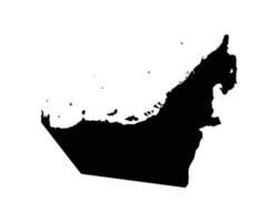 United Arab Emirates Map vector