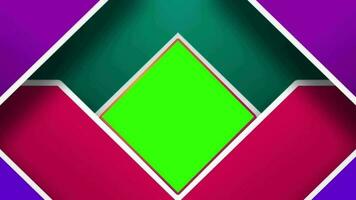 abstract geometric animated with overlapping shapes video