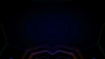 abstract background with neon lines animated video