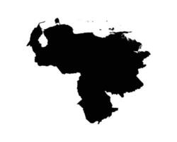 Venezuela Country Map vector