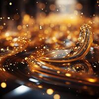 abstract golden background made by photo