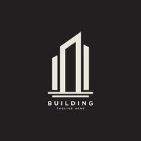 real estate logo and icon vector