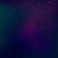 Starry night sky. Universe nebula. Outer space and milky way. Vector illustration