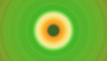 abstract circle gradient background. abstract 3D circle background with green line effect vector