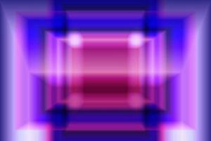 abstract square neon room glowing sign on a red background. banner template design. vector eps