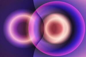 abstract circle geometric background. neon light circles frames. Glowing laser lighting round lines with copy space. Abstract cosmic vibrant color geometric design. vector