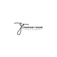 Gr Initial signature logo vector design
