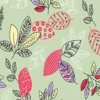 floral abstract pattern suitable for textile and printing needs vector