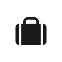 equipaje icono vector ilustración. vector viaje sencillo plano línea estilo