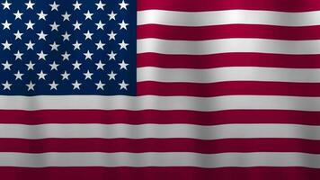 American flag waving. suitable for background video