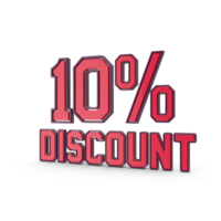 10 percent off discount sale symbol png