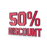 50 percent off discount sale symbol png