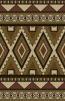 alfombra diseño, tribal geométrico patrón, Arábica Golfo modelo textura - o sadu vector