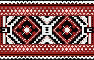 alfombra modelo. sin costura geometría. occidental hecho a mano ensillar cobija alfombra patrón, azteca, vector