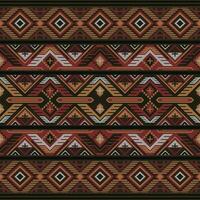Carpet pattern. Seamless geometry. Western handmade saddle blanket rug pattern, Aztec, vector