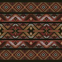 Carpet pattern. Seamless geometry. Western handmade saddle blanket rug pattern, Aztec, vector