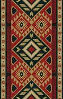 patrón nativo americano indio ornamento patrón geométrico étnico textil textura tribal patrón azteca navajo tela mexicana sin costura vector decoración
