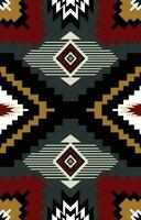 Carpet pattern. Seamless geometry. Western handmade saddle blanket rug pattern, Aztec, vector