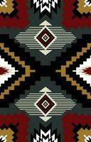 Carpet pattern. Seamless geometry. Western handmade saddle blanket rug pattern, Aztec, vector