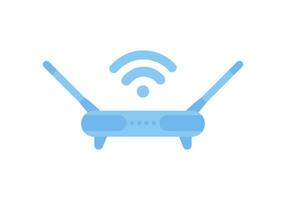 Router icon. Isolated on white background. . vector