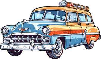 Clásico chevrolet belair coche png