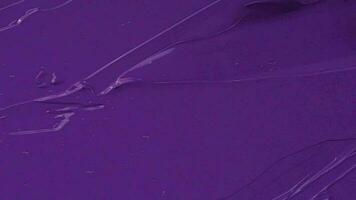 abstrakt lila akryl flytande textur bakgrund video