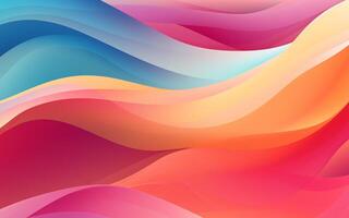 The abstract wallpaper design features a combination of vibrant colours and futuristic lines that create a visually stunning graphic with a textured, light background with photo