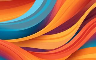 The abstract wallpaper design features a combination of vibrant colours and futuristic lines that create a visually stunning graphic with a textured, light background with photo