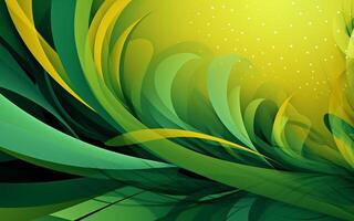 The abstract wallpaper design features a combination of vibrant colours and futuristic lines that create a visually stunning graphic with a textured, light background with photo
