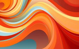 The abstract wallpaper design features a combination of vibrant colours and futuristic lines that create a visually stunning graphic with a textured, light background with AI Generative photo