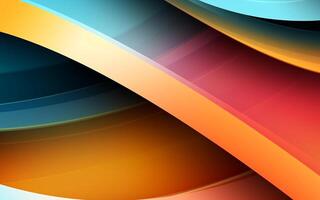 The abstract wallpaper design features a combination of vibrant colours and futuristic lines that create a visually stunning graphic with a textured, light background with photo