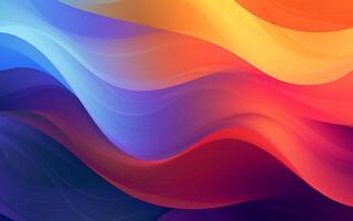 The abstract wallpaper design features a combination of vibrant colours and futuristic lines that create a visually stunning graphic with a textured, light background with photo