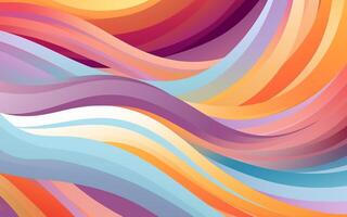 The abstract wallpaper design features a combination of vibrant colours and futuristic lines that create a visually stunning graphic with a textured, light background with photo