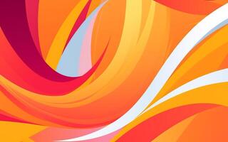 The abstract wallpaper design features a combination of vibrant colours and futuristic lines that create a visually stunning graphic with a textured, light background with AI Generative photo