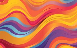 The abstract wallpaper design features a combination of vibrant colours and futuristic lines that create a visually stunning graphic with a textured, light background with photo