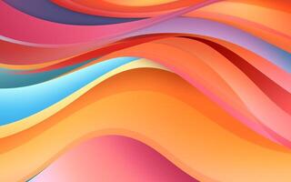 The abstract wallpaper design features a combination of vibrant colours and futuristic lines that create a visually stunning graphic with a textured, light background with photo