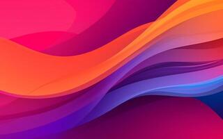 The abstract wallpaper design features a combination of vibrant colours and futuristic lines that create a visually stunning graphic with a textured, light background with photo