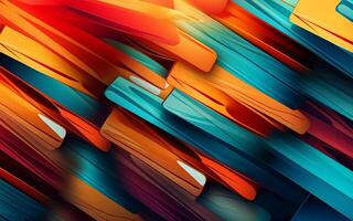 The abstract wallpaper design features a combination of vibrant colours and futuristic lines that create a visually stunning graphic with a textured, light background with photo