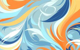 The abstract wallpaper design features a combination of vibrant colours and futuristic lines that create a visually stunning graphic with a textured, light background with photo