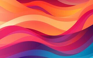 The abstract wallpaper design features a combination of vibrant colours and futuristic lines that create a visually stunning graphic with a textured, light background with AI Generative photo