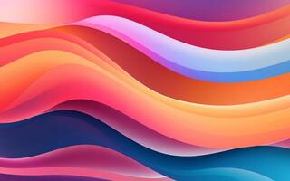 The abstract wallpaper design features a combination of vibrant colours and futuristic lines that create a visually stunning graphic with a textured, light background with photo