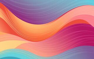 The abstract wallpaper design features a combination of vibrant colours and futuristic lines that create a visually stunning graphic with a textured, light background with photo