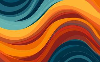The abstract wallpaper design features a combination of vibrant colours and futuristic lines that create a visually stunning graphic with a textured, light background with photo