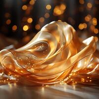 abstract golden background made by photo